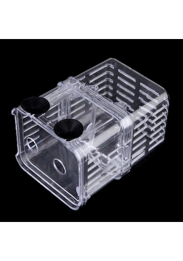 Xindoker Büyük Boy Şeffaf Balık Yavruları Koruma Kutusu - Çok Amaçlı Akvaryum İzolasyon Kutusu