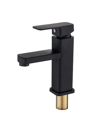 Maoyaya Su Karıştırıcı Musluk, İnox Sıcak Soğuk Su Karıştırma Musluğu Tek Kısımlı İnox