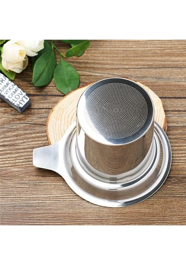 Jms Paslanmaz Çelik Hasır Demlik Çay Süzgeci Çaydanlık Drinkware Mutfak