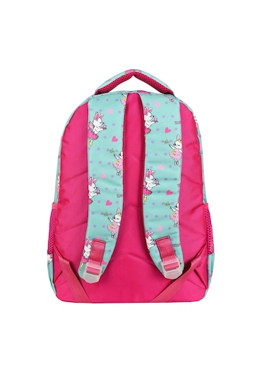 Waddell Lisanslı Tavşan Deri Nakış Desenli Kız Çocuk İlkokul Sırt Çantası Ve Beslenme Çantası