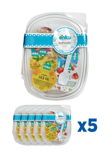 Enka Süt Kahvaltılık Piknik Seti 5 Li Paket