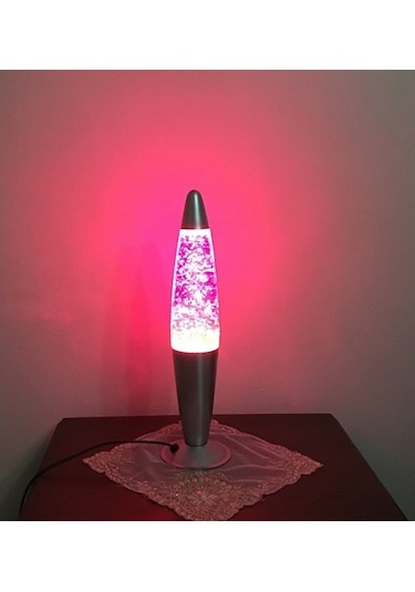 Lava Lambası -Lav Lamba Yıldızlı 6 Farklı Renk (Büyük Boy 40 Cm)