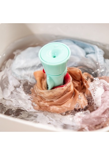 Maiyame Yeşil Mini Usb Ultrasonik Vibrationlu Çamaşır Makinesi - Seyahat İçin Taşınabilir, Giyimleri Verimli Temizler, Abs Malzemeyle Dayanıklı Yeşil