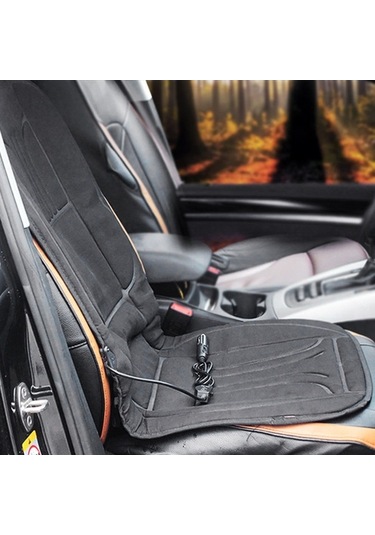 Besthome1 12v Araç Isıtma Yastığı - Otomatik Sıcaklık Kontrol, Kaymaz Koltuk Altlığı, Güvenli Ve Konforlu