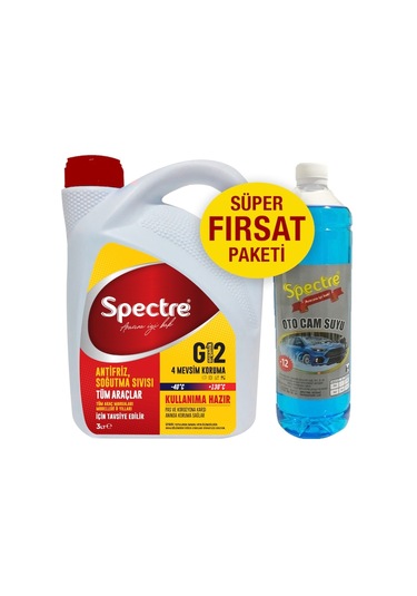 Spectre Mavi Antifiriz -40 Derece 3 Litre Spectre 3 Litre Mavi Antifriz N11.83