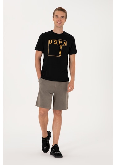 U.s. Polo Assn. Erkek Vizon Şort Örme 50298037-vr052 Vizon