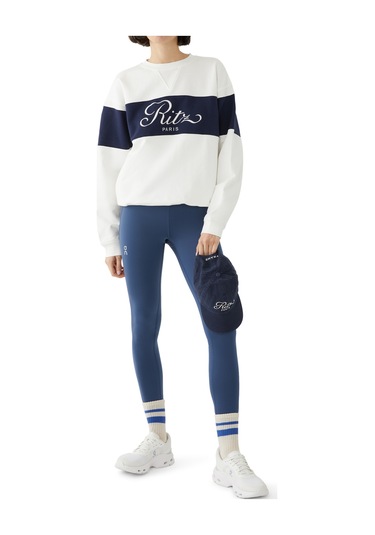 Frame Ritz Unisex Spor Kapşonlu Sweatshirt Cream