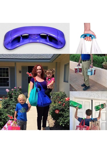 Alışveriş Çantası Taşıma Aparatı Omuzda Rahat Poşet Taşımacılık