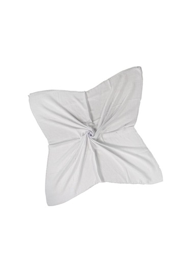 Enba Flamlı Yazma %100 Pamuk Nefes Alan Doğal Kumaş Beyaz