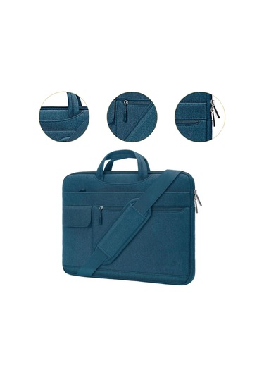 Homyl Dizüstü Bilgisayar Omuz Çantası 15-inç-koyu-mavi Koyu Mavi