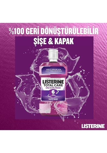 Listerine Ağız Bakım Suyu Total Care 1 L