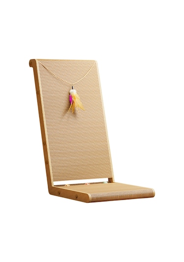 Suntek Şekilli Kedi Tırmalama Karton Kitty Dinlenme Için L