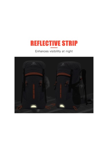 Neevoyu 50l Yeşil Outdoor Sırt Çantası - Su Geçirmez Oxford Kumaş, Rafinerli Bölmeler, Konforlu Omuz Askıları İle Bisiklet, Dağcılık, Yürüyüş Yeşil