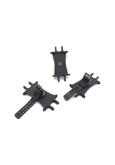 Yystore Bisiklet Telefon Tutacağı 360 Derece Dönebilen Silikon