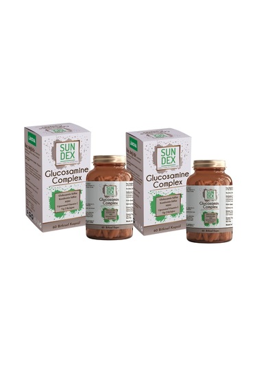 Sundex Glucosamine Complex 2 x 60 Bitkisel Kapsül