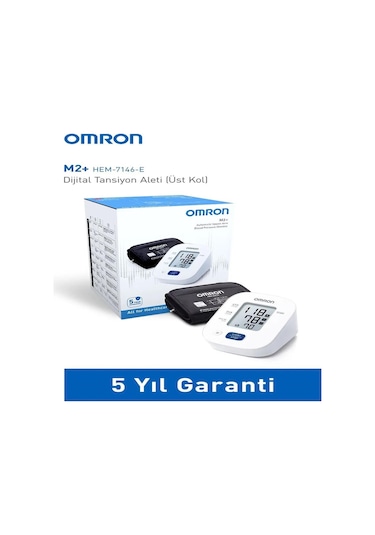 Omron M2+ Hem-7146-E Üst Koldan Ölçer Dijital Tansiyon Aleti
