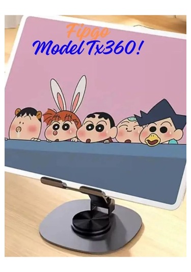 Model Tx360 Masa Üstü Tablet Ve Telefon Tutucu Stand 360 Derece Döndürülebilir