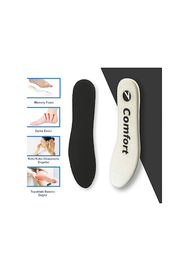 Active Team SG01 Yumuşak Memory Foam Hafızalı, Darbe Emici İç Tabanlık