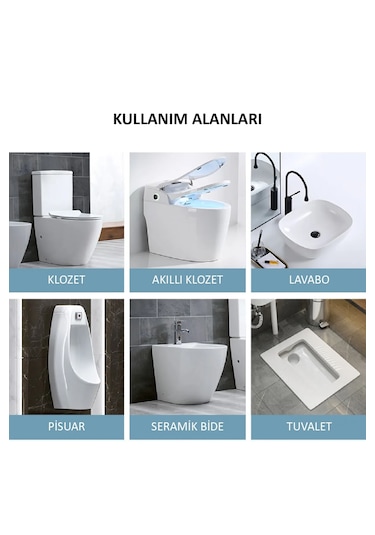 Tineke Wc Tuvalet Temizleme Jeli Klozet Blok Koku Giderici Turuncu