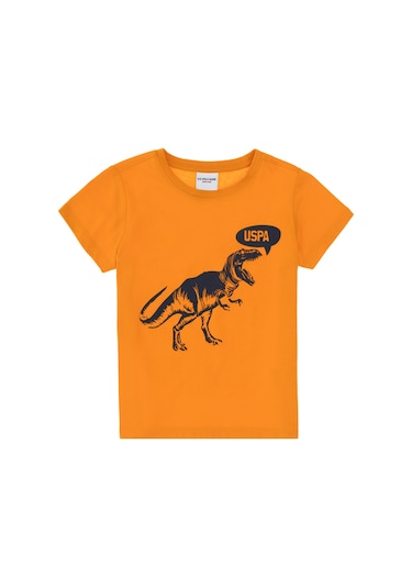 U.s. Polo Assn. Erkek Çocuk Turuncu Tişört 50307200-vr051 Turuncu