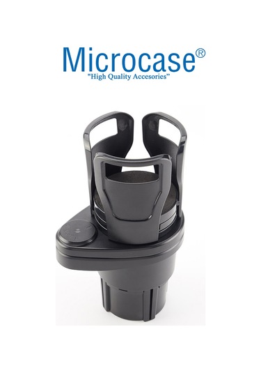 2in1 Fonksiyonel Araç İçi Bardak İçecek Tutucu Çift Kupa - AL3478