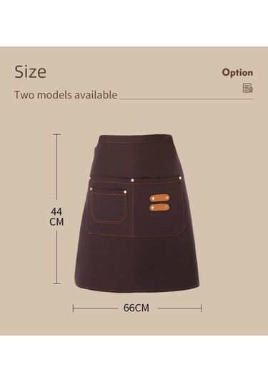 Su Geçirmez Çift Cepli Yarım Önlük - Yeşil Um46724-43 Yurt Dışından Yeşil