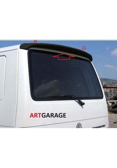 Transporter T4 Bagaj Spoileri-fiberglass-boyasız