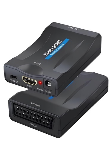 Speeduf Hdmı To Scart Av Çevirici 4363p Dönüştürücü Skart Adaptor