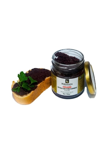 Kroisos Organik Siyah Zeytin Ezmesi 2 X 180 Gr