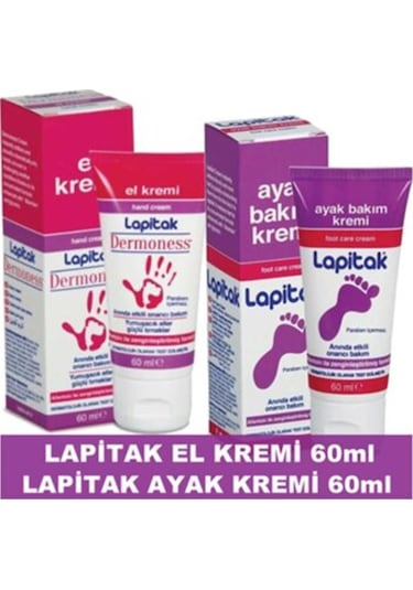 Lapitak El Kremi 60 ML + Ayak Kremi 60 ML