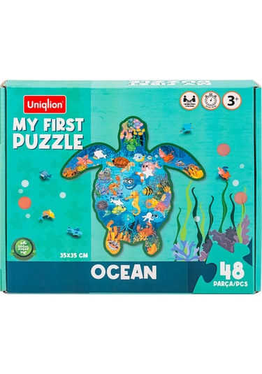 Ahşap Puzzle Su Altı Ocean