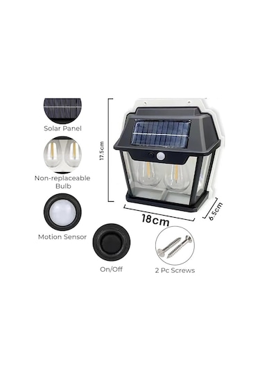 River World Outdoor Solar Lamba