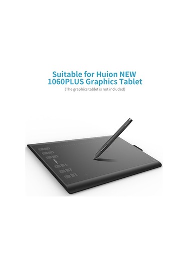 Novahub Huion Pen80 Şarj Edilebilir Elektromanyetik Rezonans Kalemi, 2 Prg. Düğmeli, Yeni 1060plus İçin