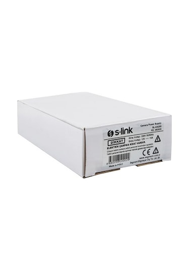 S-Link  Sl-Ka200 12V 15A 195W Metal  Kamera Güç Kaynağı