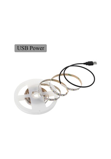 Epistar 5v Usb Led Şerit Işık 60led Smd 2835/3528 - Dolap Aydınlatma, Gece Işığı 1m/2m/5m Beyaz/kırmızı/mavi/yeşil