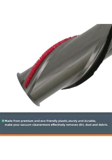 Savoringdetails V15 Elektrikli Süpürge Parçaları İçin 2 Adet Yüksek Torklu Silindir Fırçası