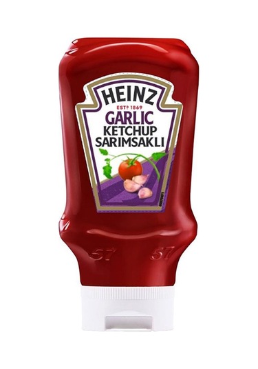Heinz Sarımsaklı Ketçap 460 G
