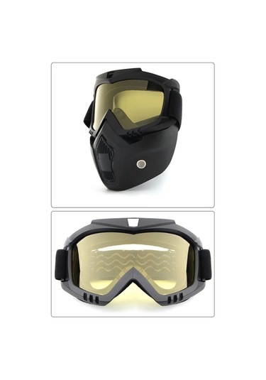 Jet Kask Maskesi Aynalı Gold