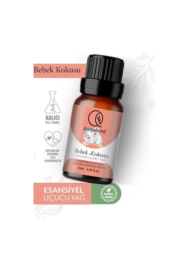 Qoqula Bebek Kokusu Esansiyel Uçucu Yağ 10 ML