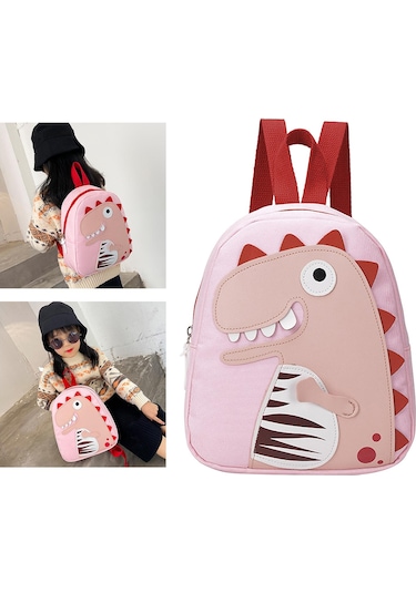 Homyl Çocuk Yürümeye Başlayan Dinozor Çantalar Için Sevimli Pembe