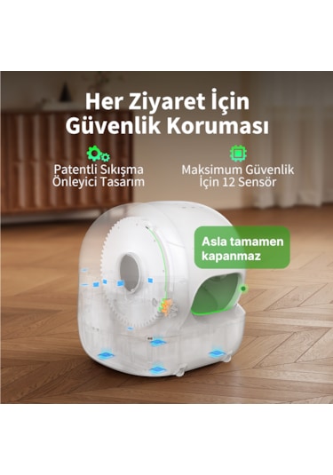 Petkit Purobot Max Pro 2 Akıllı Kedi Tuvaleti Resmi Distribütör Garantili
