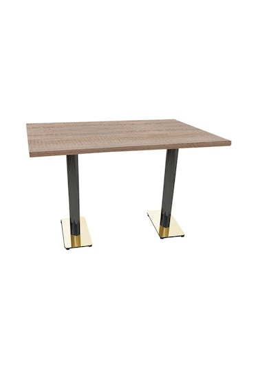 Beymobilya Karanfil Laminat Masa Gold (70X120)