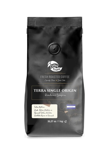 Coffeetropic Terra Single Origin Honduras Lempira Öğütülmüş Filtre Kahve 1 KG