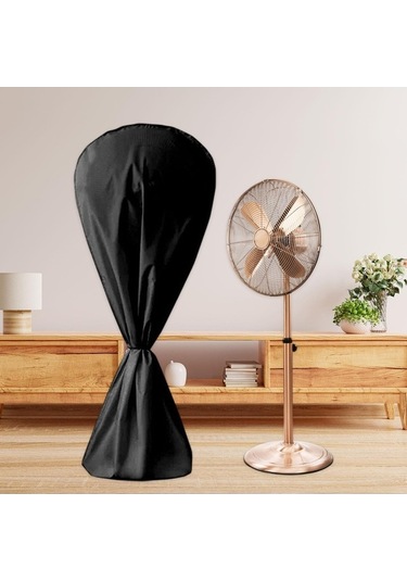 Trendooze Çiftlik Evi Mutfak Yatak Odası Siyah Toz Geçirmez Fan Kullanımı İçin Siyah