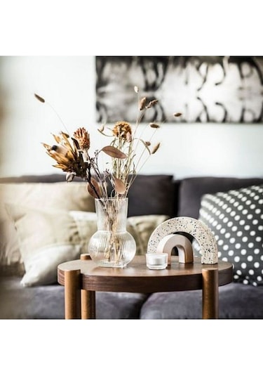 Padrag Dekoratif Vazo 17cm Cam Diğer