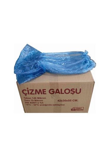 Çizme Galoşu Bot Tipi Galoş 100 Adet