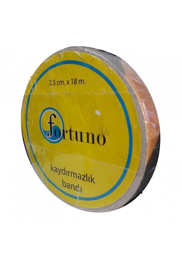 Fortuna Beyaz Kaydırmazlık Bandı 25 Mm x 18 Metre