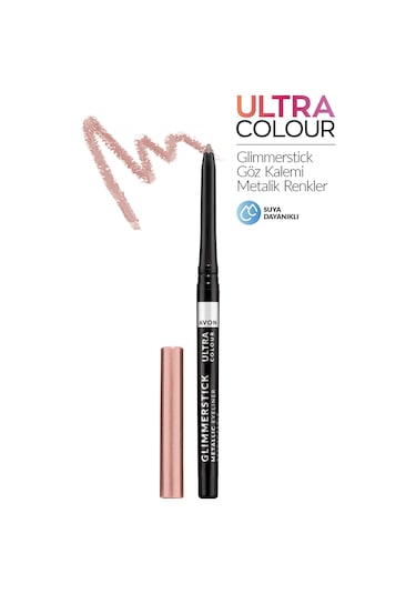 Avon Glimmerstick Asansörlü Metalik Göz Kalemi Rose Quartz