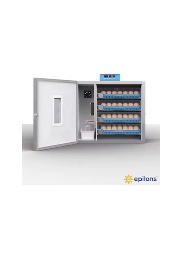 Endüstriyel 256 Yumurtalık Otomatik Kuluçka Makinesi Dijital Panel Isı Nem Ayarlı - Tavuk Ördek Civciv Hindi Yumurta