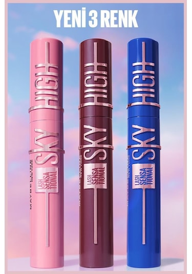 Maybelline New York Lash Sensational Sky High Burgundy Haze Maskara